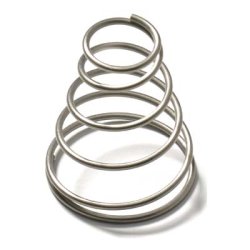 Conical Spring made from 1.4310 stainless spring steel wire | Febrotec