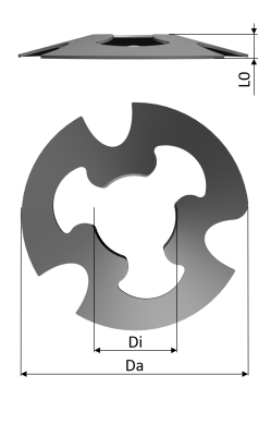 Clover®Dome Spring Washers