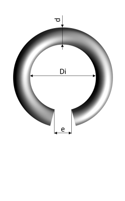 Safety Rings for Shafts